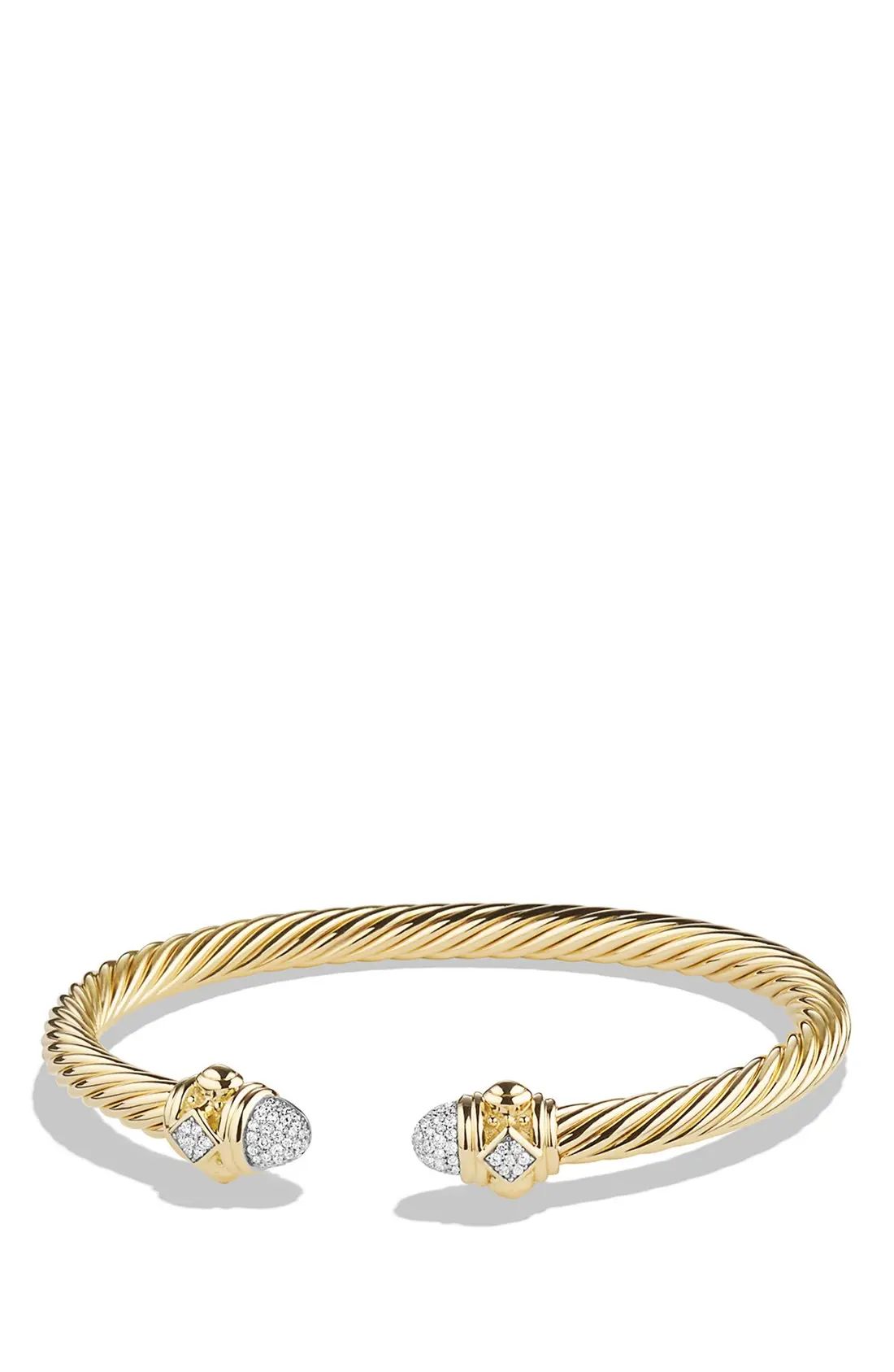 Women's David Yurman Renaissance Bracelet With Diamonds In Gold | Nordstrom