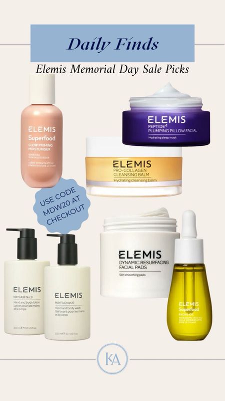 I love Elemis for great skincare products - the cleansing balm is a go to in my nighttime skincare routine. You can take 20% off your order right now with code MDW20 🤍

#LTKSaleAlert #LTKBeauty #LTKSeasonal