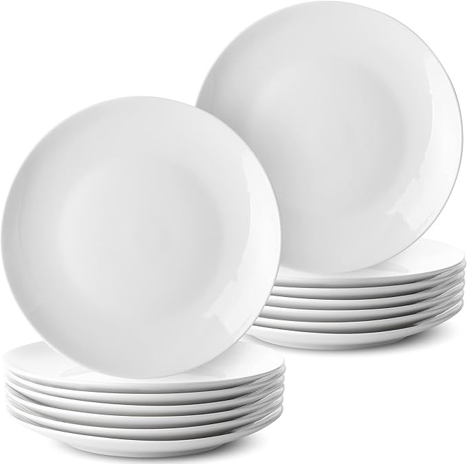 BTaT- White Dessert Plates, Set of 12, Small Plates for Appetizers, Small Plate, Small Appetizer ... | Amazon (US)
