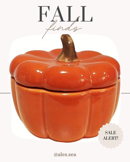 Fall cooking kitchen pot ceramic pumpkin soup dish autumn orange seasonal candle holder jar 

#LTKeurope #LTKSeasonal #LTKhome