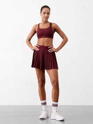 Match Point High Rise Pleated Lasercut 13 1/2" Skort | Athleta