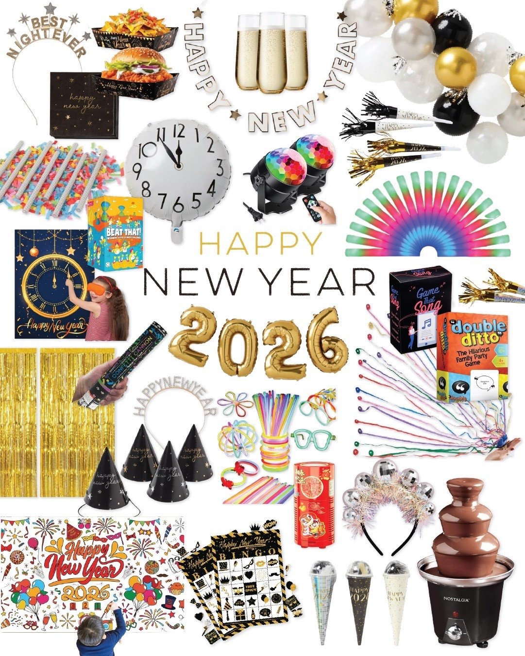 Christmas cheer now, New Year’s sparkle next! These New Year’s Eve party picks make ringing in the new year extra fun!

#NewYearsEve #NYEWithKids #PartyReady #CelebrateTogether

#LTKSeasonal #LTKHoliday #LTKFindsUnder50