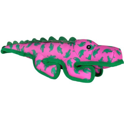 The Worthy Dog Tough Al the Gator Dog Toy - Green - L | Target