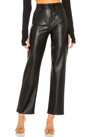PISTOLA X REVOLVE Cassie Super High Straight Pant in Black from Revolve.com | Revolve Clothing (Global)
