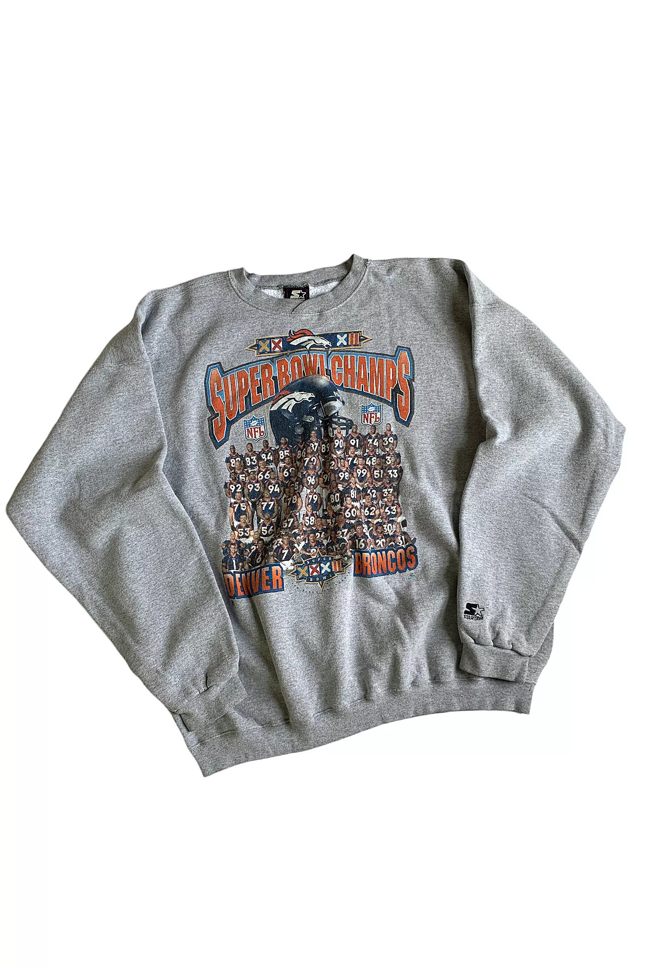 Vintage 1990s Denver Broncos NFL Super Bowl Sweatshirt Selected by SharpLilTeeth | Free People (Global - UK&FR Excluded)
