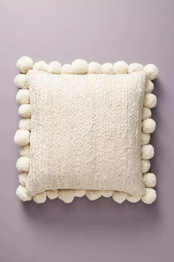 Pommed Jute Pillow | Anthropologie (US)
