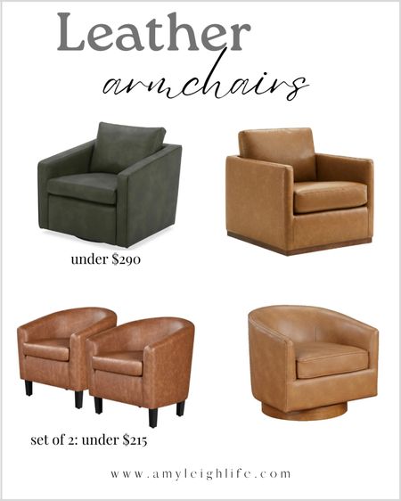 Leather armchair finds. 

accent chair, living room inspo, home decor, home office, home decor living room, home decor on budget, home office decor, home bedroom, home cozy vibes, home design, home decor bedroom, home decor 2023, eclectic home, home finds, home inspo, home decor ideas, home decor inspo, home interior tips, modern home decor, modern home, neutral home, neutral home decor, modern living room, modern bedroom, modern home decor, modern organic, modern home, mid century modern living room, mid century modern home, mid century modern bedroom, midcentury modern, organic modern bedroom, organic modern living room, modern primary bedroom, accent chairs living room, accent chair, chairs living room, accent chairs living room, side chair, living room furniture, sitting room, sitting area, accent chair bedroom, accent chair sitting area, accent chair sitting room, homedecor, Amy leigh life, arm chair, armchair, armchair living room, office chair, chair and a half, desk chair, reading chair, vanity chair, classic armchair, classic arm chair, chairs, chairs living room, living room accent chairs, chair and a half, bedroom chair, swivel chair, swivel accent chair, bedroom accent chair, bedroom accent chairs, club chair, corner chair, reading chair corner, chairs on sale, modern accent chair, furniture, modern furniture, modern chairs, leather chair, leather accent chair, furniture, bedroom furniture, office furniture, barrel chairs, barrel accent chairs, barrel accent chair, barrel chair, velvet chair, velvet chairs, velvet accent chairs, velvet accent chair, affordable chairs, living room chairs, organic modern living room, organic modern decor, furniture, home furniture, furniture sale

#amyleighlife
#furniture 

Prices can change  

#LTKHome #LTKSaleAlert #LTKStyleTip