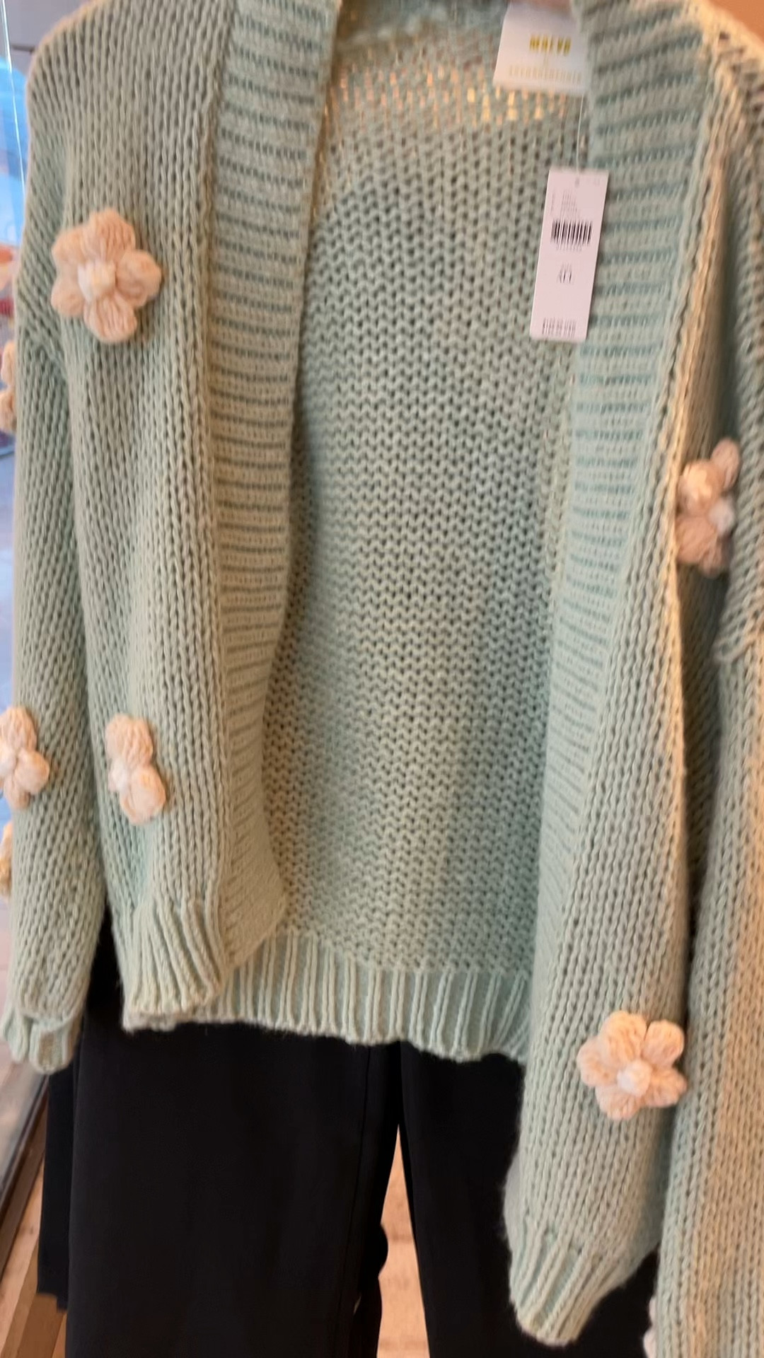 This flower cardigan is in a light green color and would be a cute addition to your spring wardrobe! Pair it with some jeans and a basic top and a pair of flats for work or a casual cute outfit. 

#LTKOver40 #LTKWatchNow #LTKWorkwear