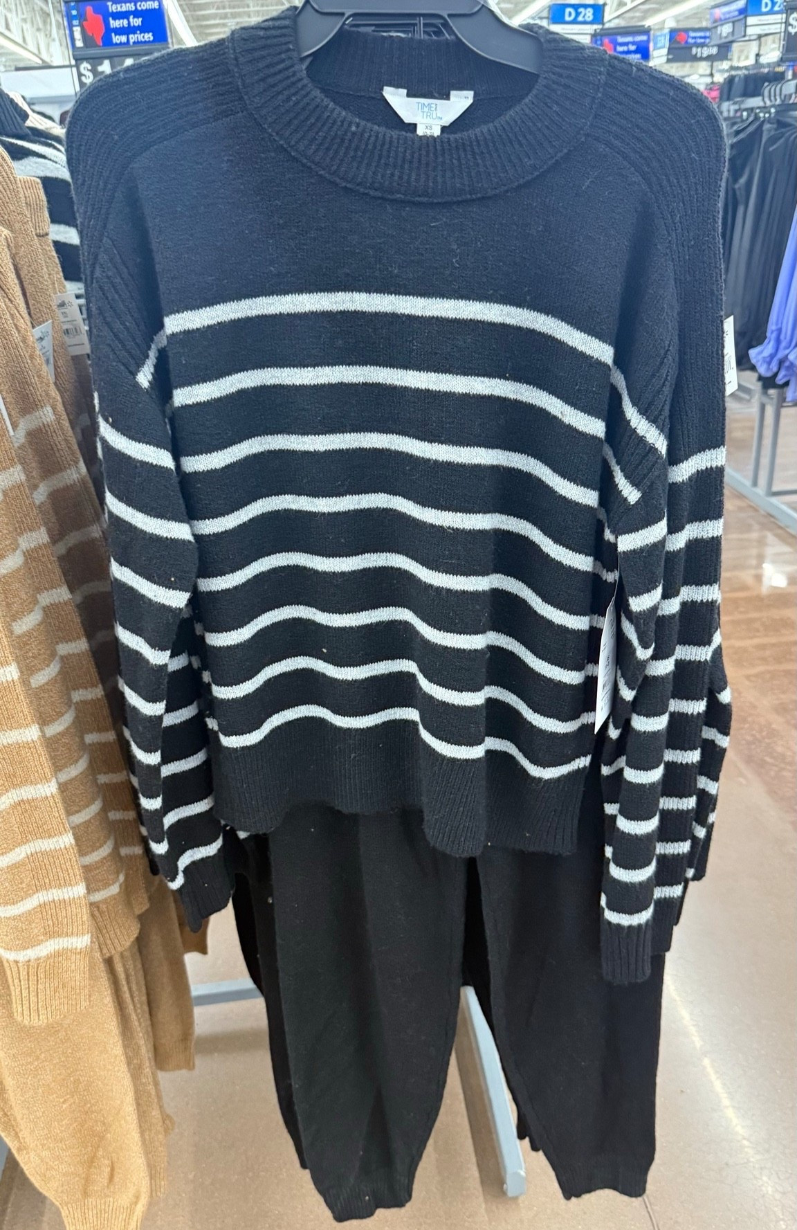 Matching Sweater and Pants Set – Striped Brown and Black
Chic and cozy, this striped sweater and pants set is perfect for work-from-home, errands, or holiday lounging.
walmart sweater set, matching loungewear, striped outfit, comfy chic, walmart finds, cozy fall outfit

#LTKFindsUnder50 #LTKStyleTip #LTKSeasonal