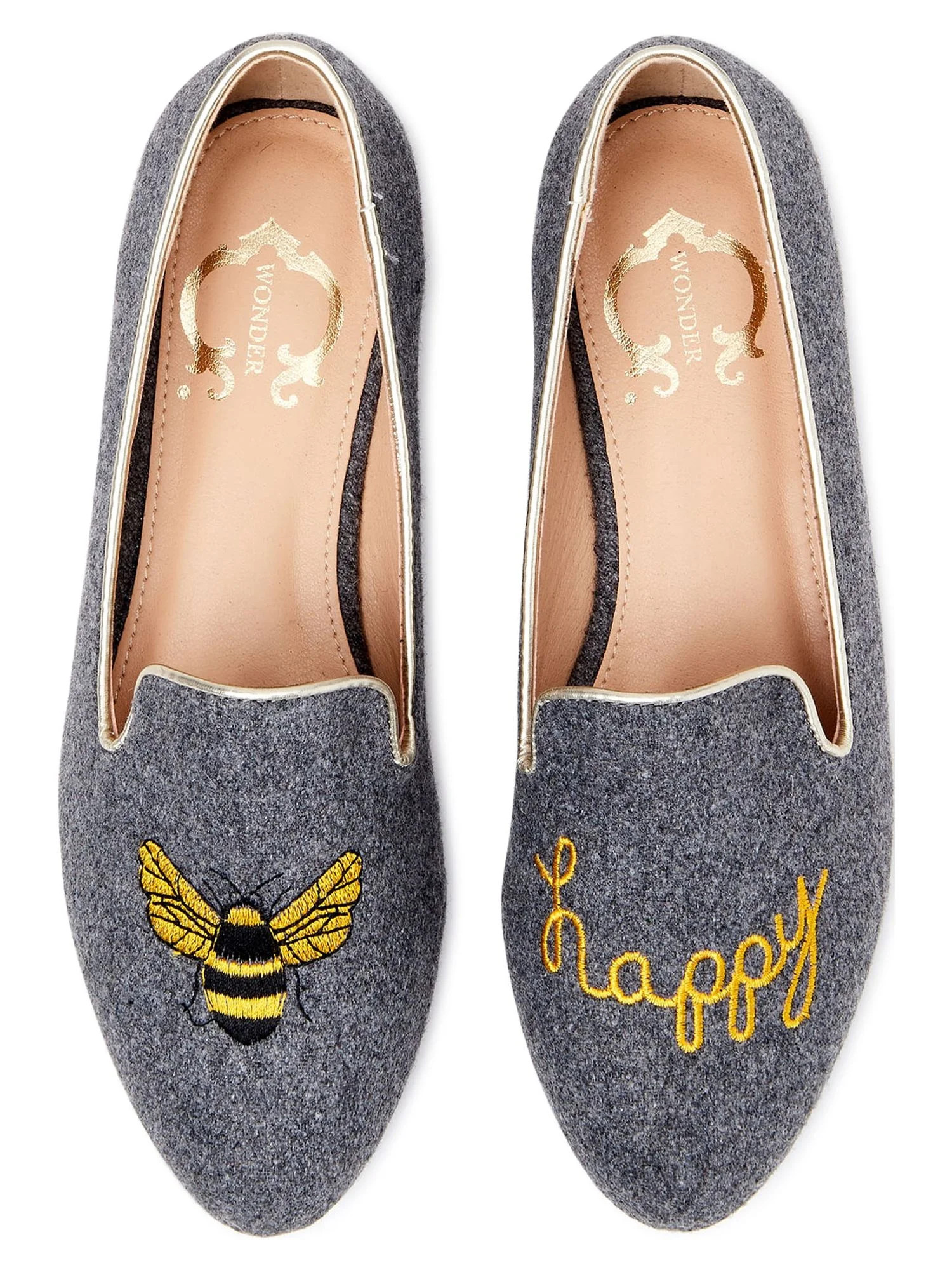 C. Wonder Women's Conversational Smoking Flat | Walmart (US)