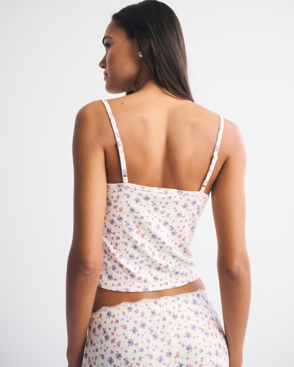 Pointelle Sleep Cami | Abercrombie & Fitch (US)