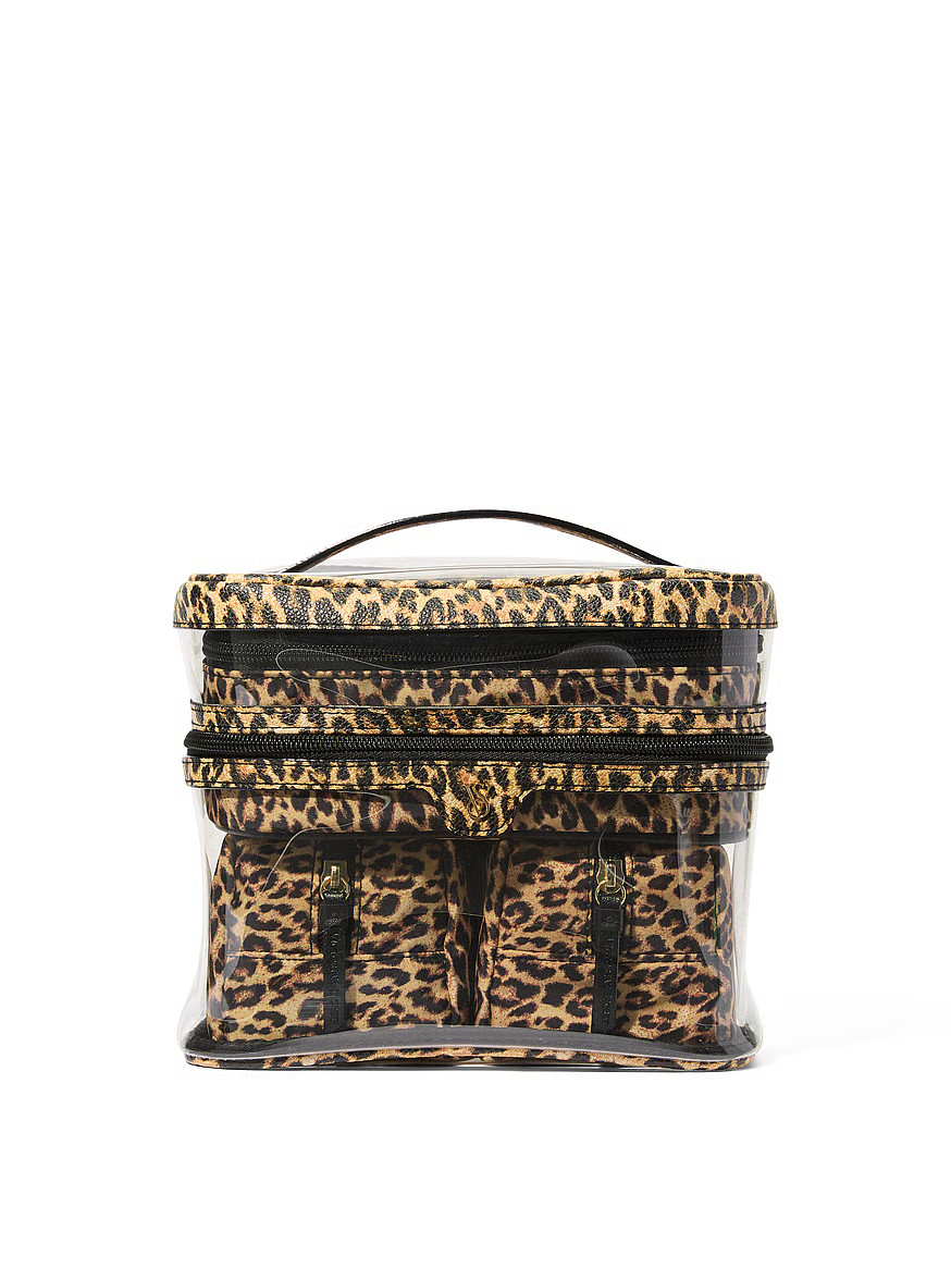 Buy 4-Piece Makeup Bag Set, Red Grounded Bow - Order Cosmetic Cases online - Victoria's Secret US | Victoria's Secret (US / CA )