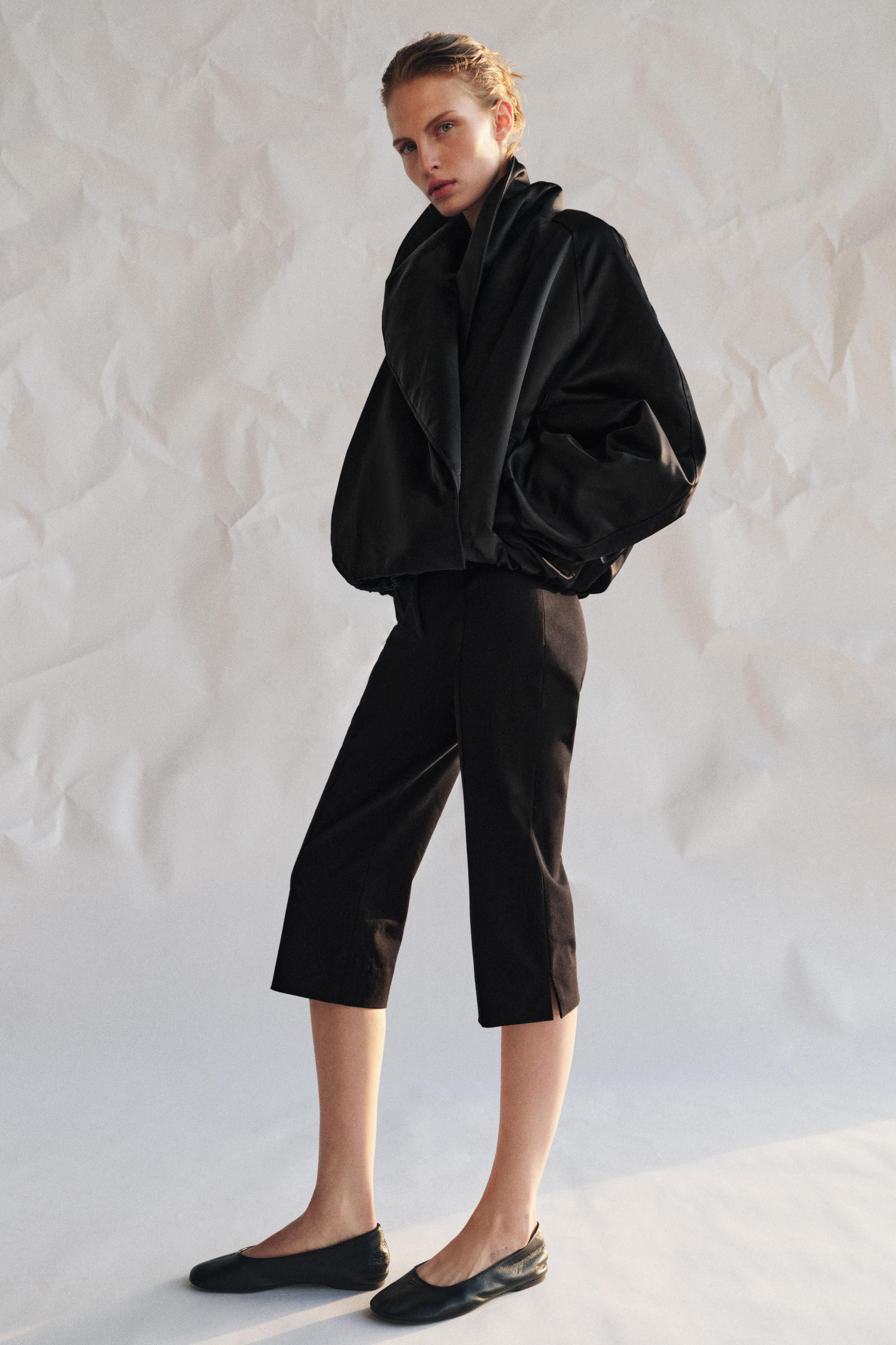 ZW COLLECTION QUILTED BOMBER JACKET | Zara AU