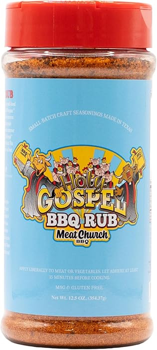 Meat Church Holy Gospel BBQ Rub 12.5oz | Amazon (US)