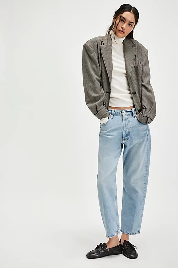 Citizens of Humanity Winslow Cropped Boyfriend Jeans at Free People in Blaire, Size: 25 | Free People (UK)