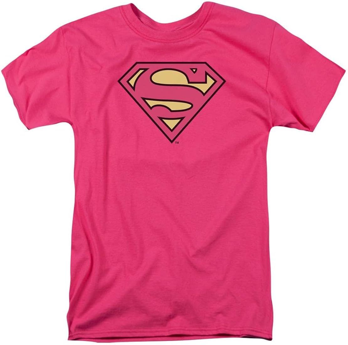 Superman Superman Classic Logo - Adult Regular Fit T-Shirt | Amazon (US)