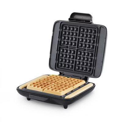 Dash No-Drip Nonstick Belgian Waffle Maker - Graphite: Aluminum & Plastic, 1200W, Nonstick Surfac... | Target