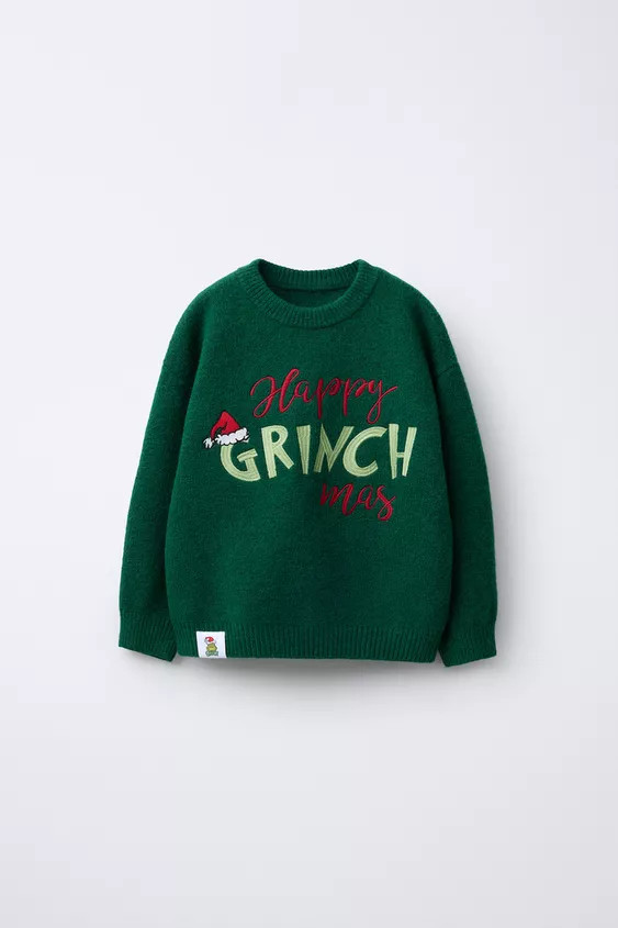 THE GRINCH ™ DR. SEUSS ENTERPRISES © KNIT JUMPER | Zara US