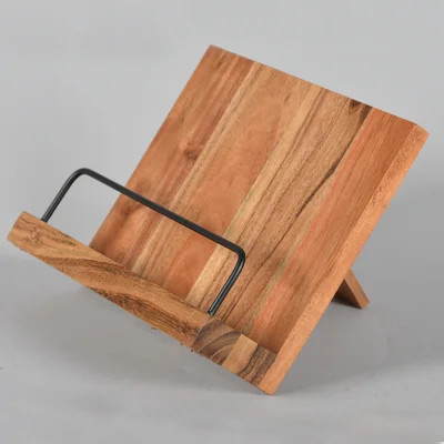 8" H Solid Wood Book Stand | Wayfair North America