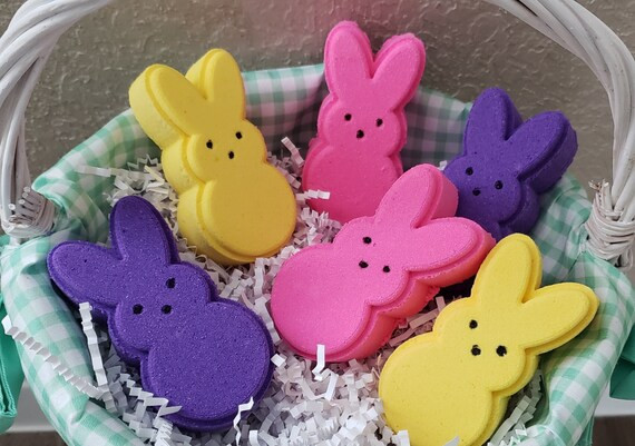 PEEPS Easter Bunny Bath Bombs | Etsy | Etsy (US)