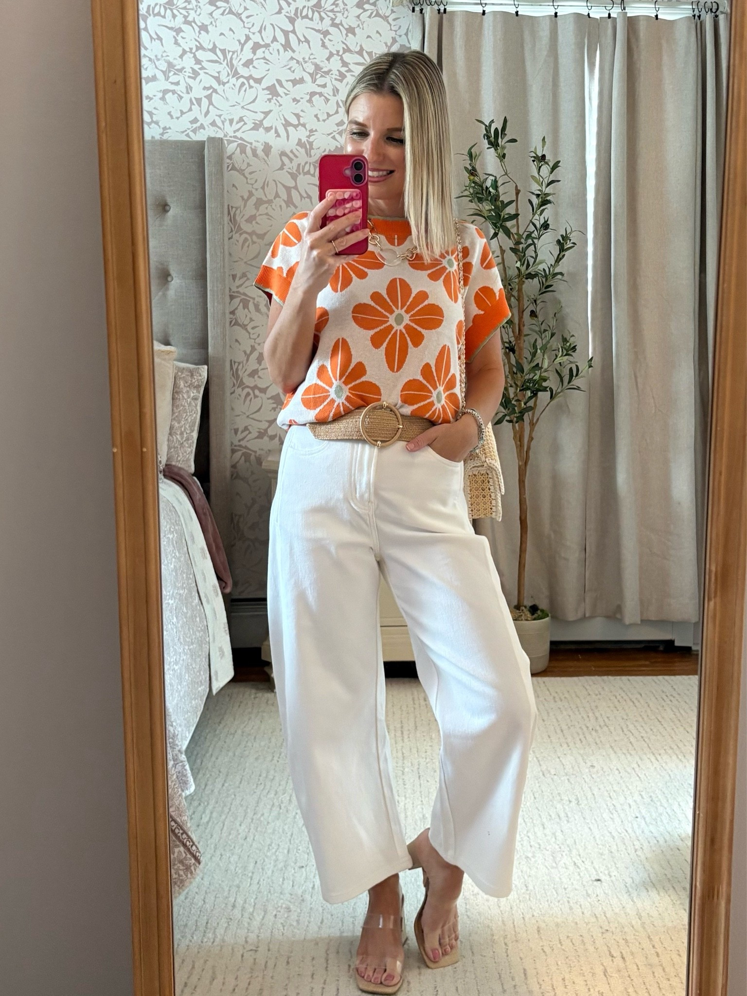 Very fun summer floral knit sweater!! 

Pants size petite xxs

#LTKSaleAlert #LTKPetite #LTKootd
