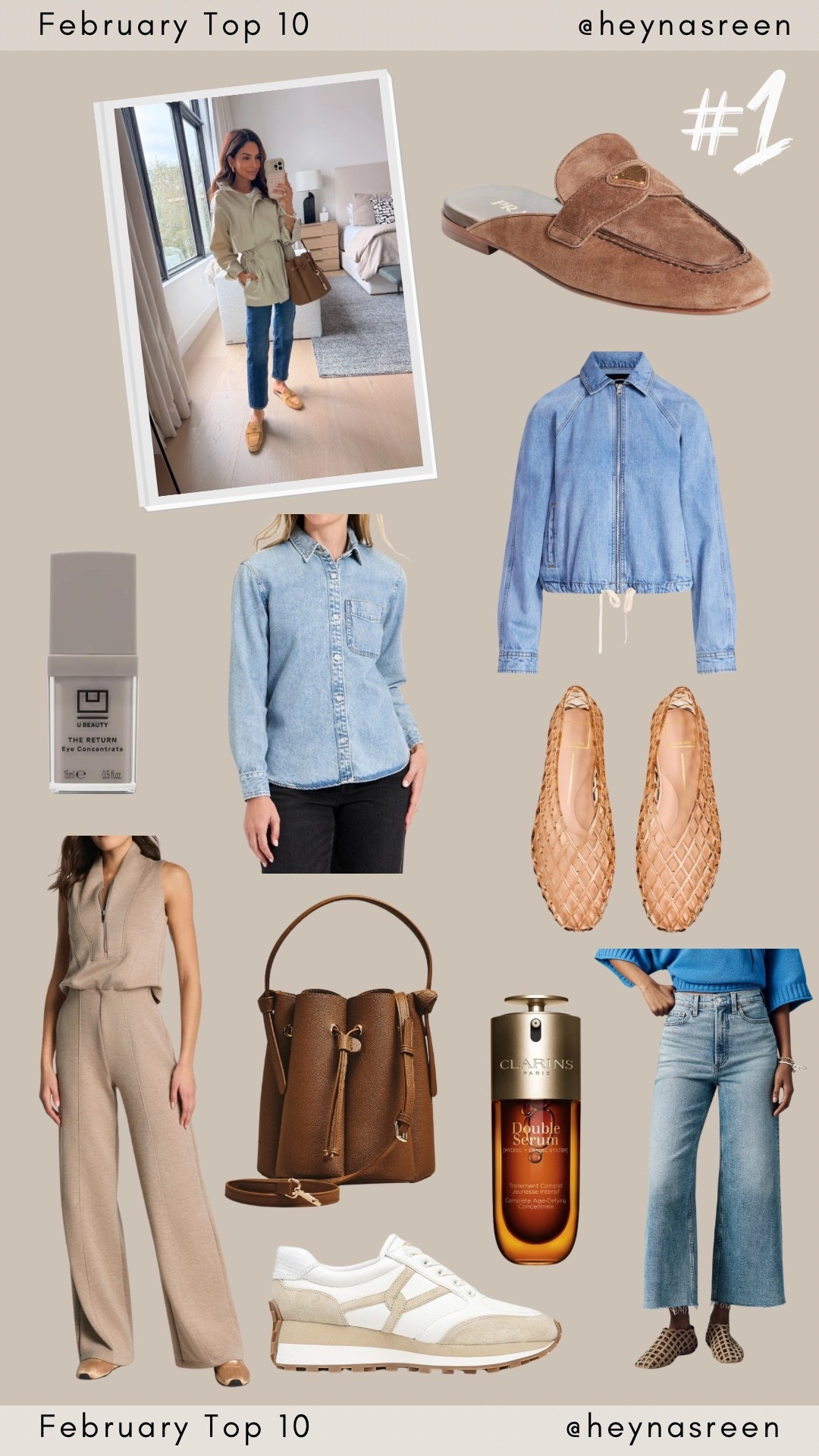 The 10 most loved items from February! 