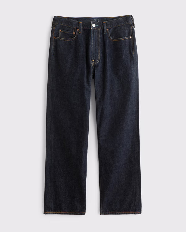 Relaxed Straight Jean | Abercrombie & Fitch (US)