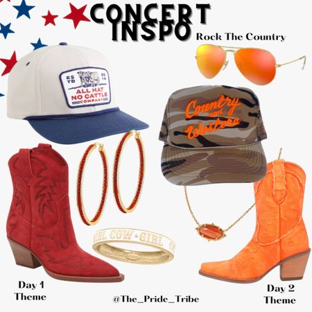 Rock The Country is still a few months out for my venue but I can’t wait for two full days of country music! 🎉  Day 1- red white blue theme. Day 2- Camo & overalls. 

Memorial Day. 4th of July. American Flag. USA. Cowgirl boots  

#LTKstyletip #LTKFestival #LTKfindsunder50