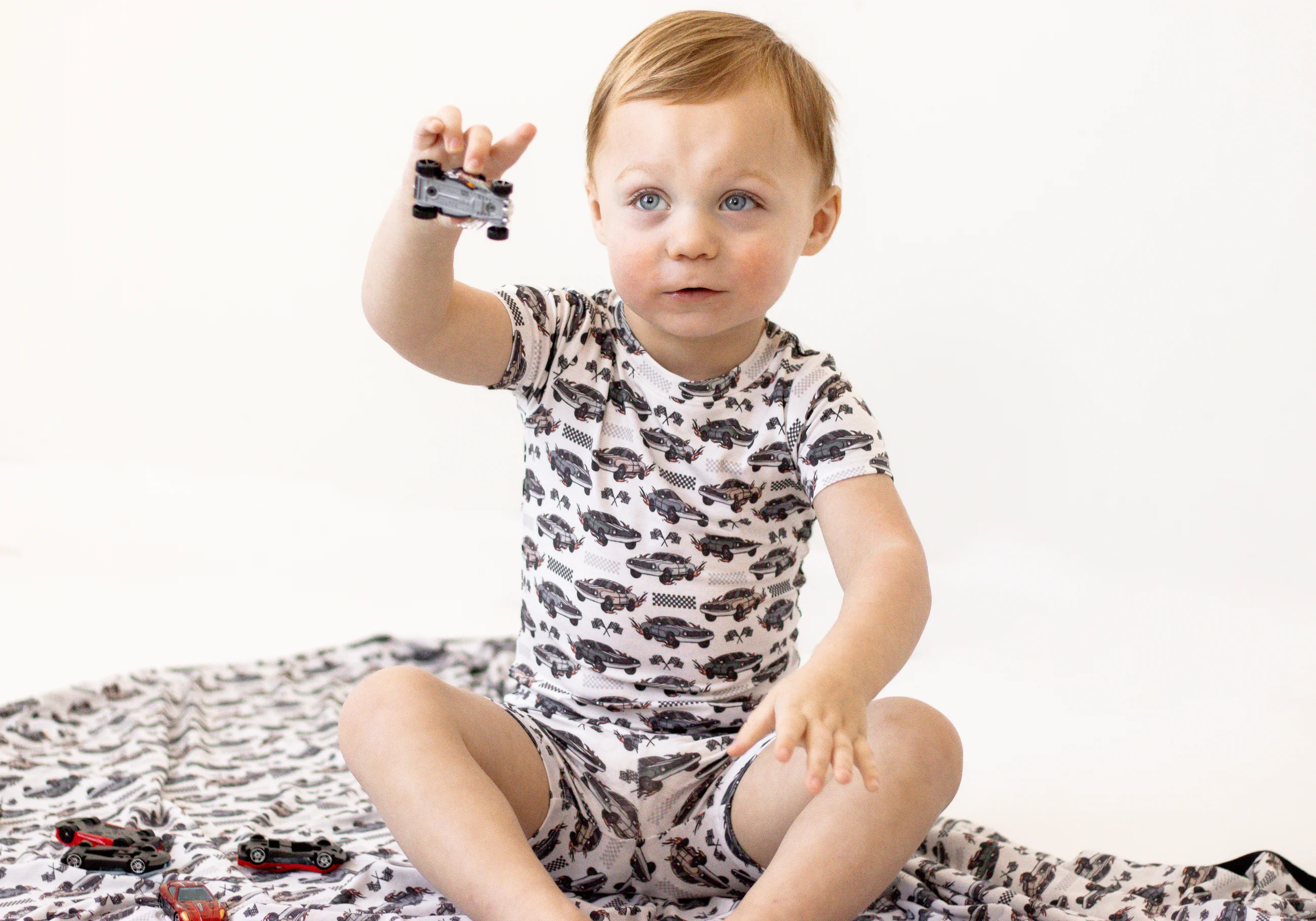PIT CREW DREAM SHORT SET | Dream Big Little Co.