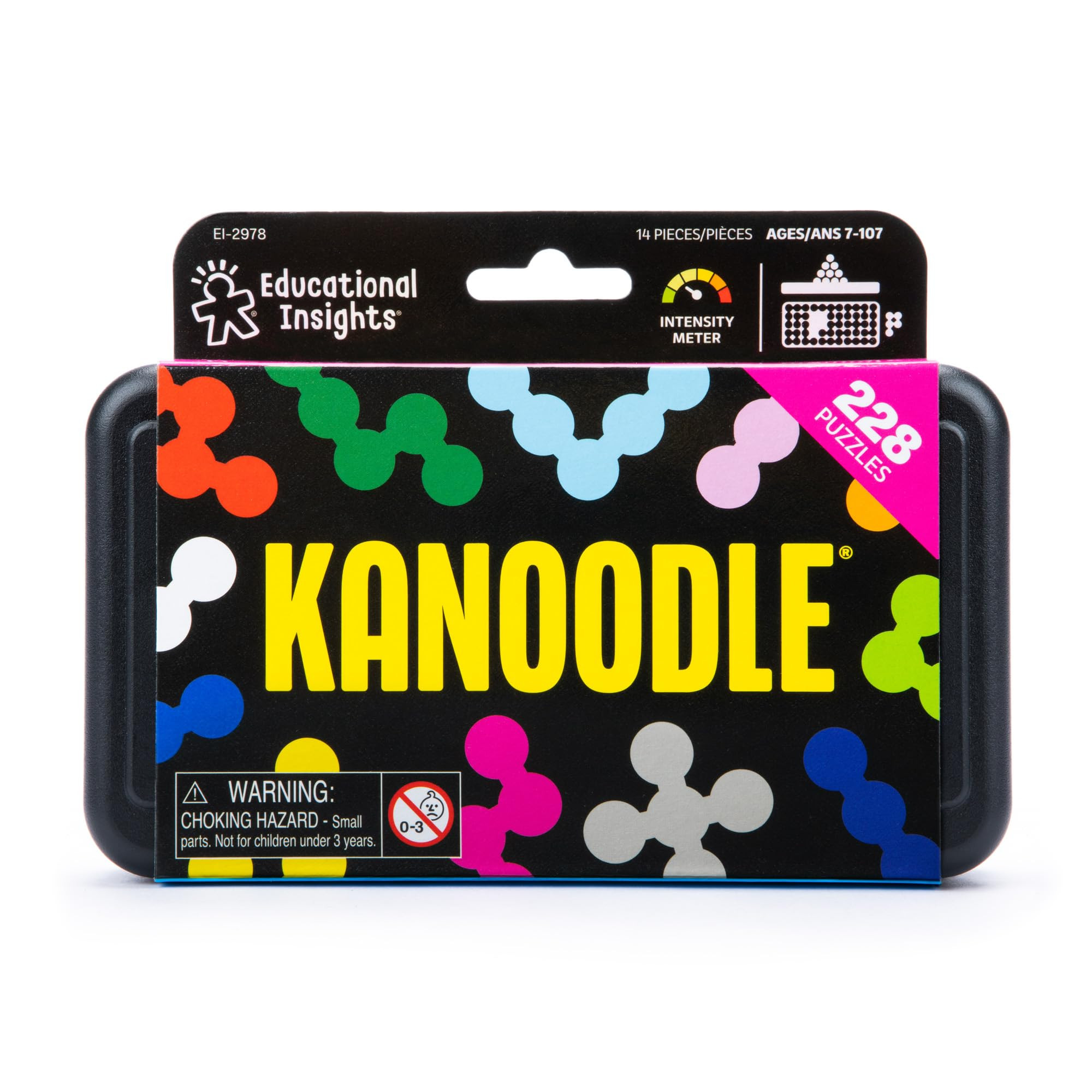 Educational Insights Kanoodle - Original 3D Brain Teaser Puzzle, Single Player Mind Challenge Toy... | Amazon (US)