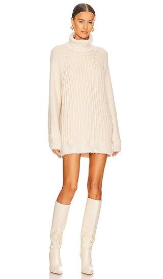 Big City Turtleneck in Sand Combo | Revolve Clothing (Global)