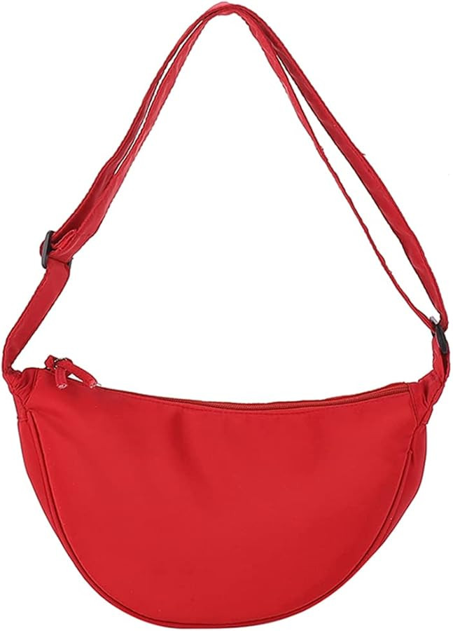 TIAASTAP Crossbody Bags for Women Nylon Crescent Bags Cross Body Bag with Adjustable Strap Hobos ... | Amazon (UK)