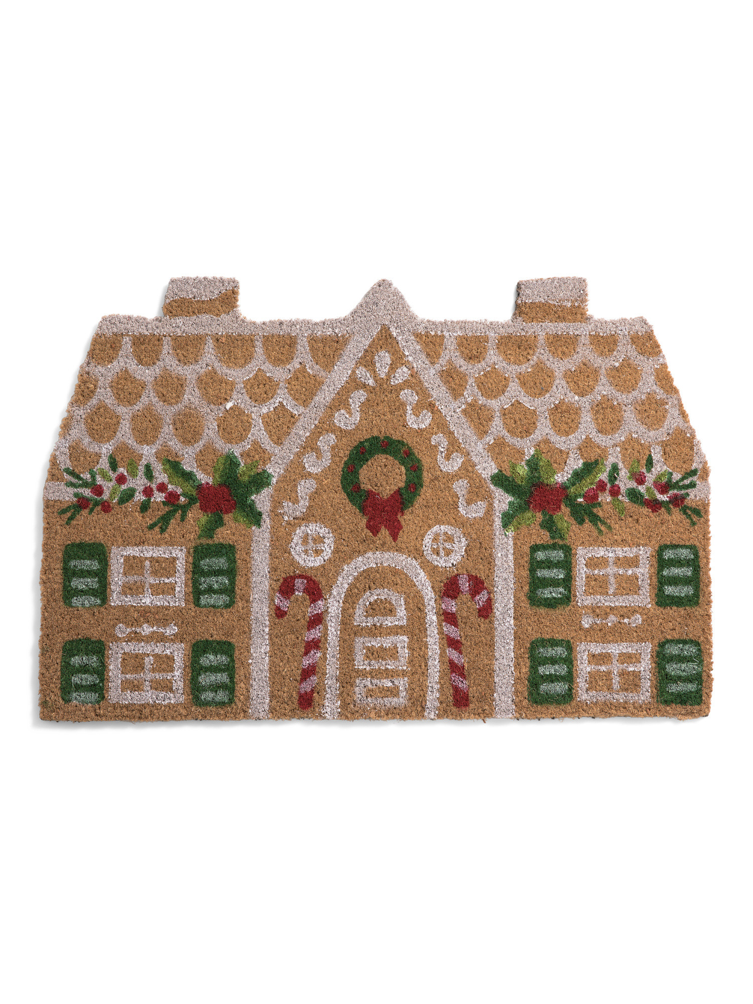 20x34 Coir Gingerbread House Doormat | TJ Maxx