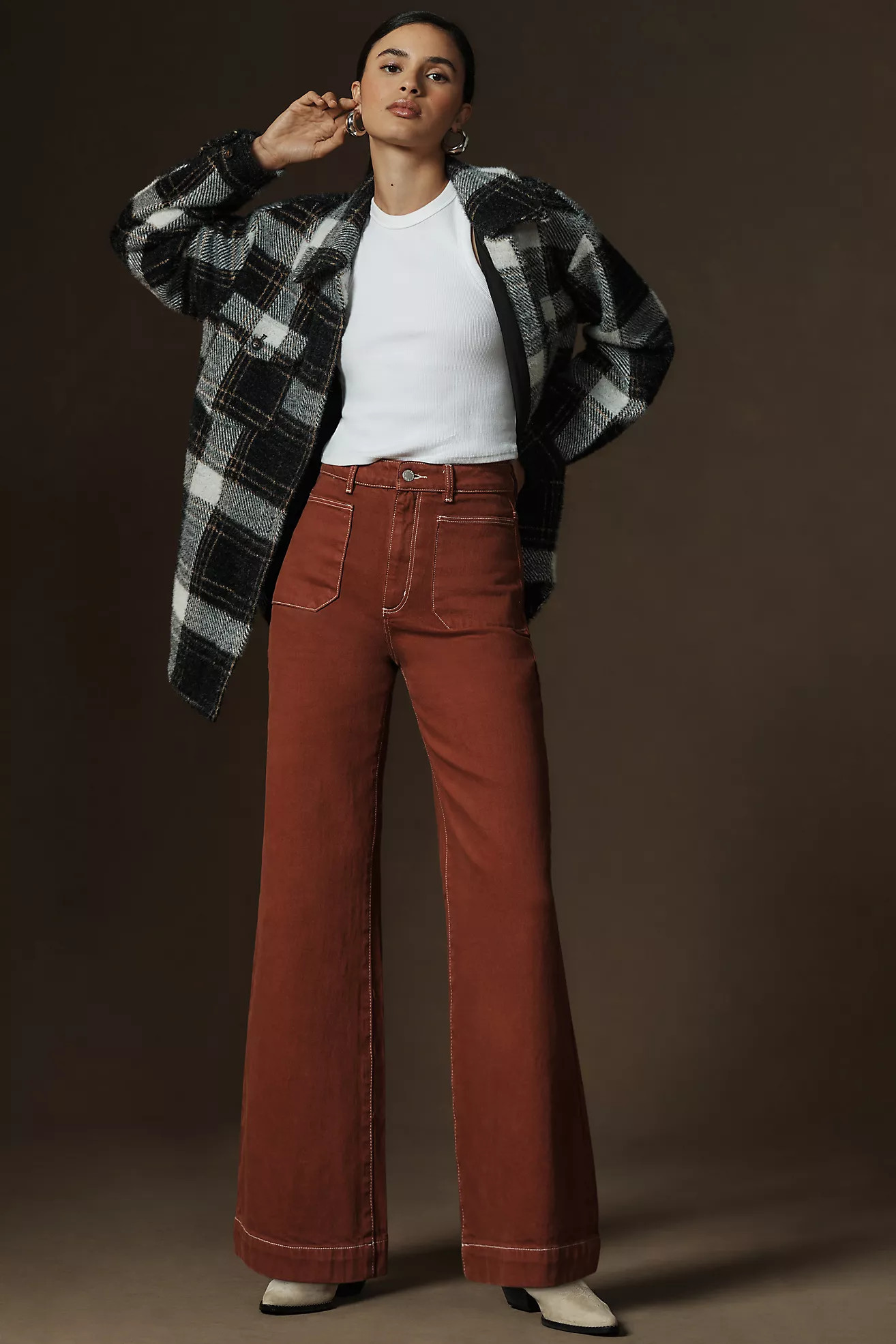 Rolla's Sailor High-Rise Wide-Leg Jeans | Anthropologie (US)