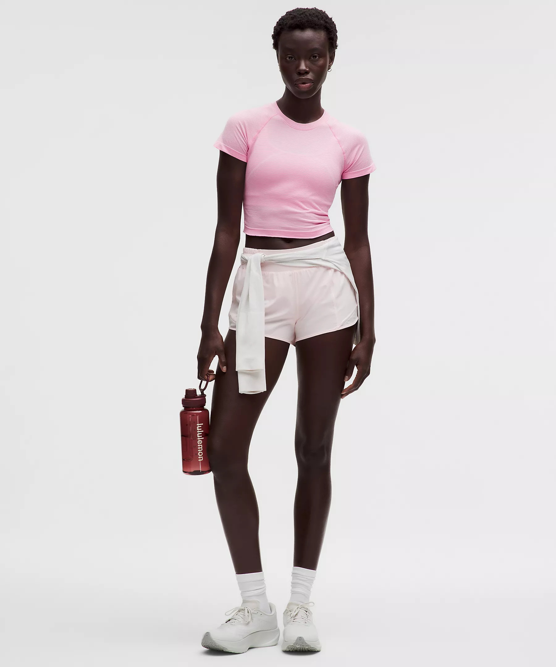 Swiftly Tech Cropped Short-Sleeve Shirt 2.0 | Lululemon (US)