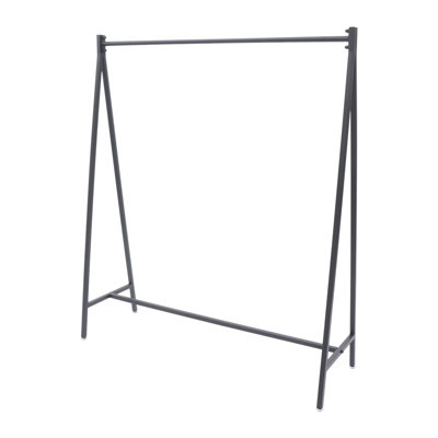 YIYIBYUS Black Metal Clothes Rack Freestanding Garment Display Stand 47 in. W x 55 in. H | Target