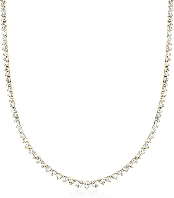 Ross-Simons Diamond Tennis Necklace I-J Color / I1-I2 Clarity | Amazon (US)