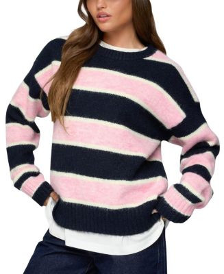 Edikted Conrad Striped Knit Sweater  | Bloomingdale's Women Sweaters Sweaters Under $100 | Bloomingdale's (US)