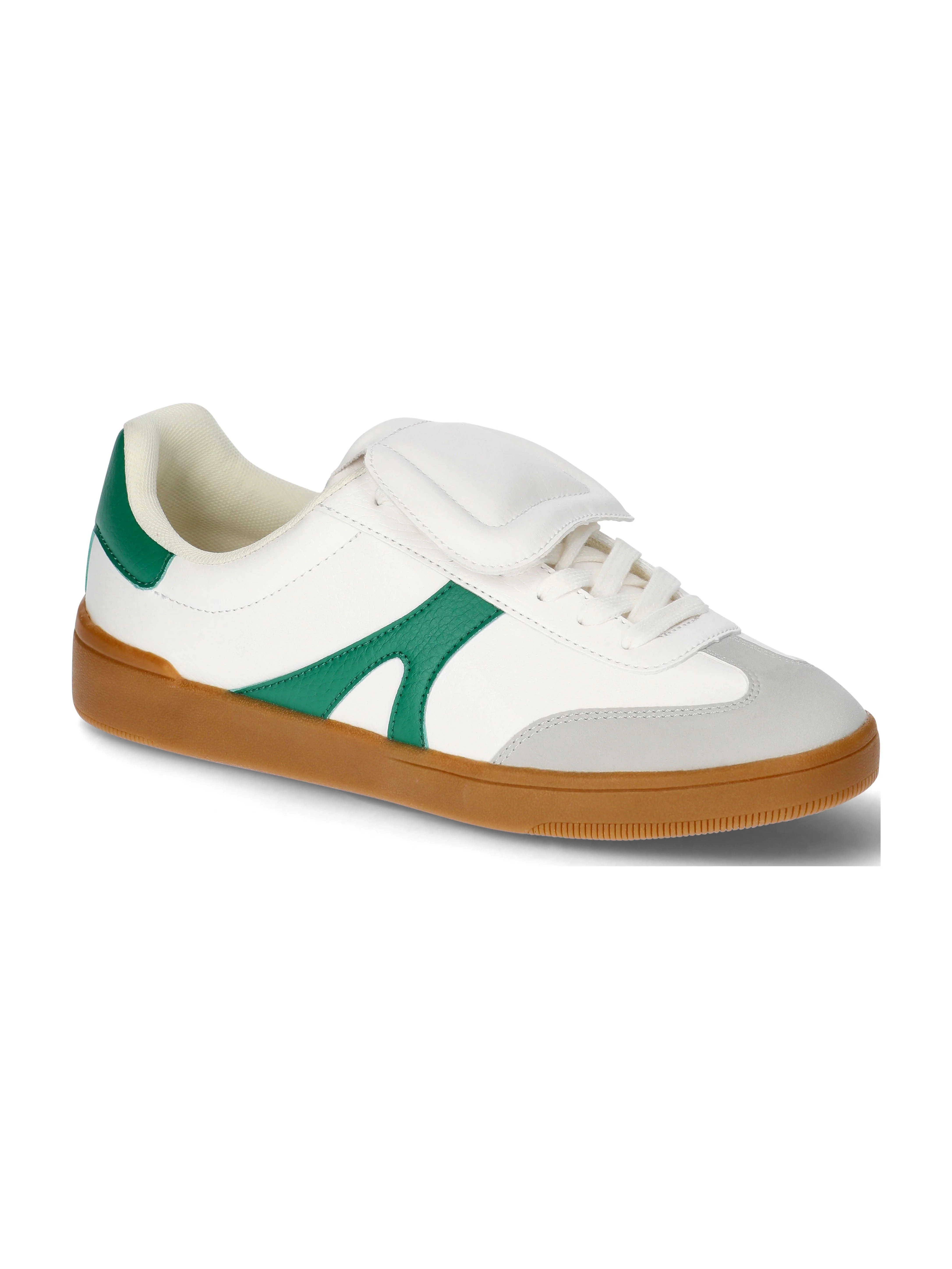 No Boundaries Women's Foldover Lace-Up Sporty Sneakers | Walmart (US)