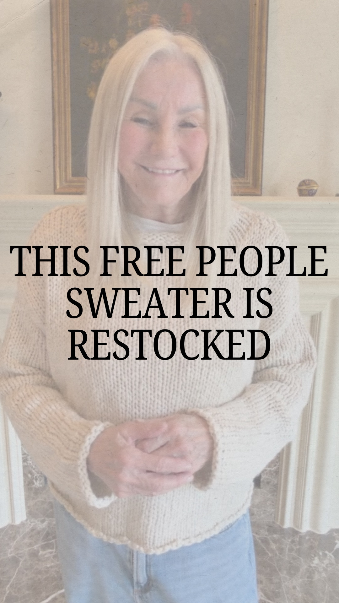 RESTOCKED ✨ My favorite Free People sweater is finally back. Don’t miss it!

#LTKOver40 #LTKSeasonal #LTKootd