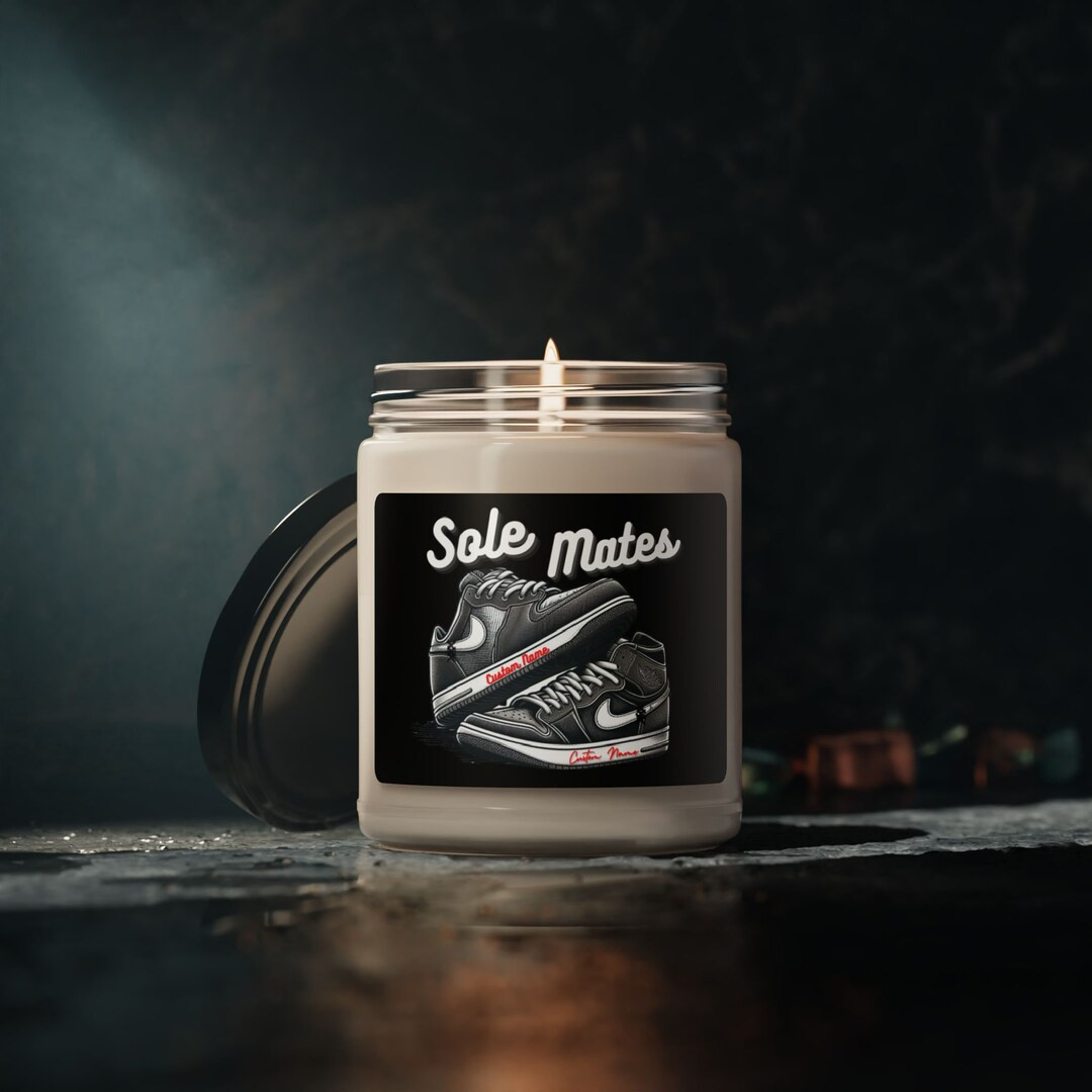 Sneakerhead Sole Mates Custom Candle Personalize With Your Sole Mate's Name - Etsy | Etsy (US)
