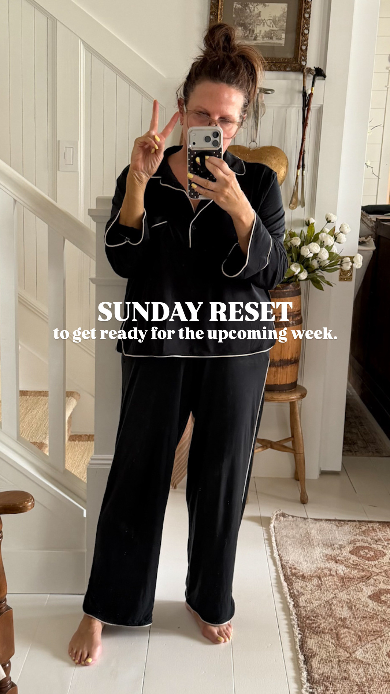 Here are some of my cozy pajamas that I love. We love all of our Joyspun pajamas. They run true to size and are incredibly comfortable. 

 