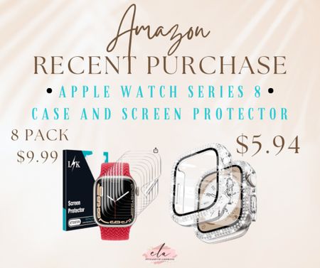 i just bought myself a birthday present! an apple watch series 8!
so of course i headed to amazon to get some accessories to help protect it. 
i found this cute case for less than $6! you cant beat that! 
and an 8 pack of screen protectors for $9.99!!
they’re compatible with series 7 too!! 

#amazon #deal #applewatch #apple #watch #series8 #birthday #present #gift #giftguide #salalert #recentpurchase

#LTKFind #LTKGiftGuide #LTKsalealert