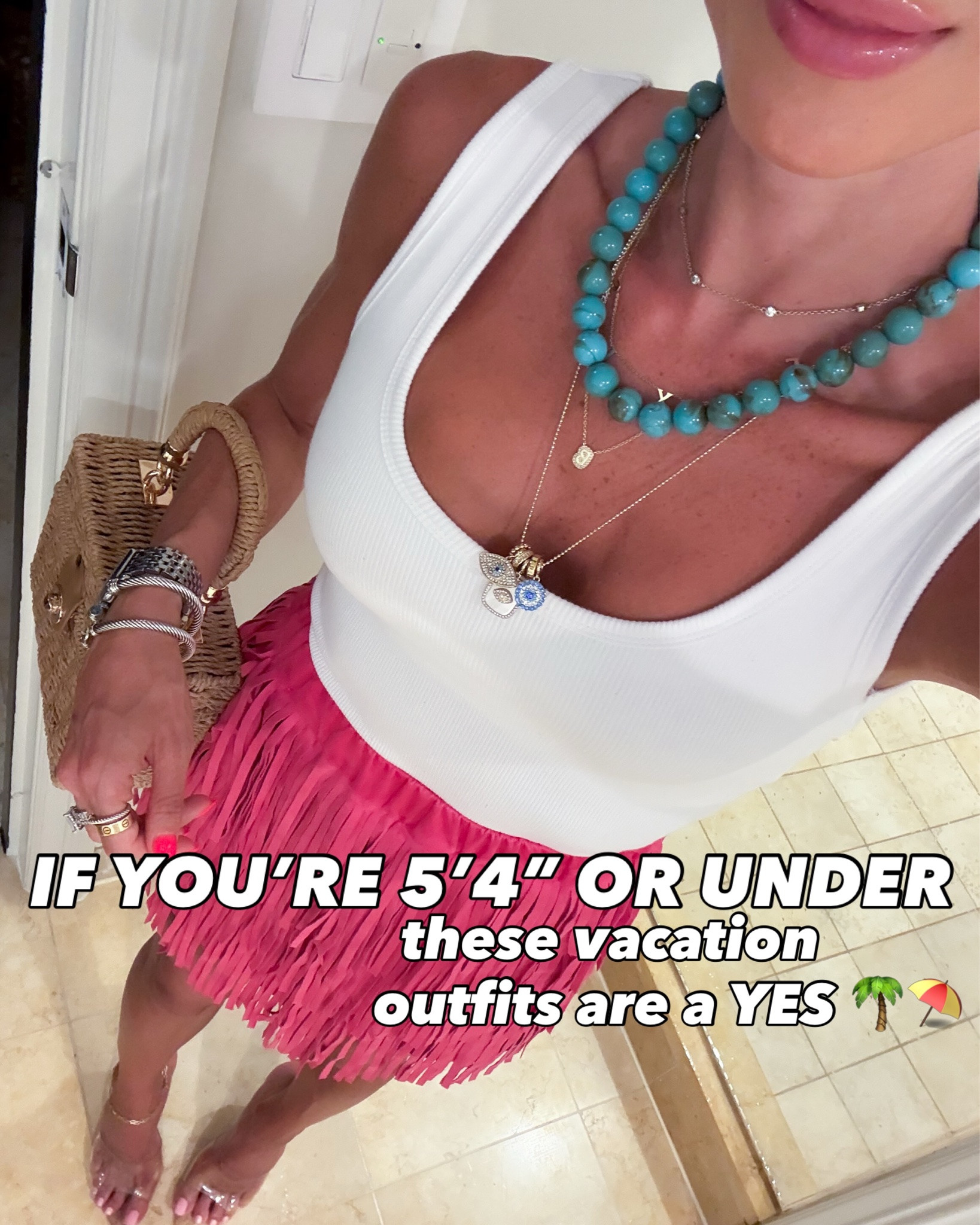 these I wore on my beach trip! If you’re 5’4 or under these will all fit you with NO hemming needed. Save these outfits for your next night out or vacation ☺️ a lot of these are affordable, but you’d never know, which I’m alllll about.

Petite fashion, petite vacation outfits, vacation outfit ideas, summer vacation style, resort wear, beach vacation outfits, outfits for women under 5’4”, petite-friendly dresses, travel outfits, tropical vacation outfits, summer fashion, vacation capsule wardrobe, affordable vacation outfits

#PetiteFashion #PetiteStyle #PetiteOutfits #VacationOutfits #ResortWear

#LTKSaleAlert #LTKPetite #LTKootd
