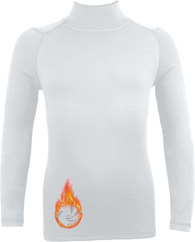 Youth Boys ＆ Girls Thermal Compression Shirt Long Sleeve, Athletic Fleece Base Layer Undershirt... | Amazon (US)