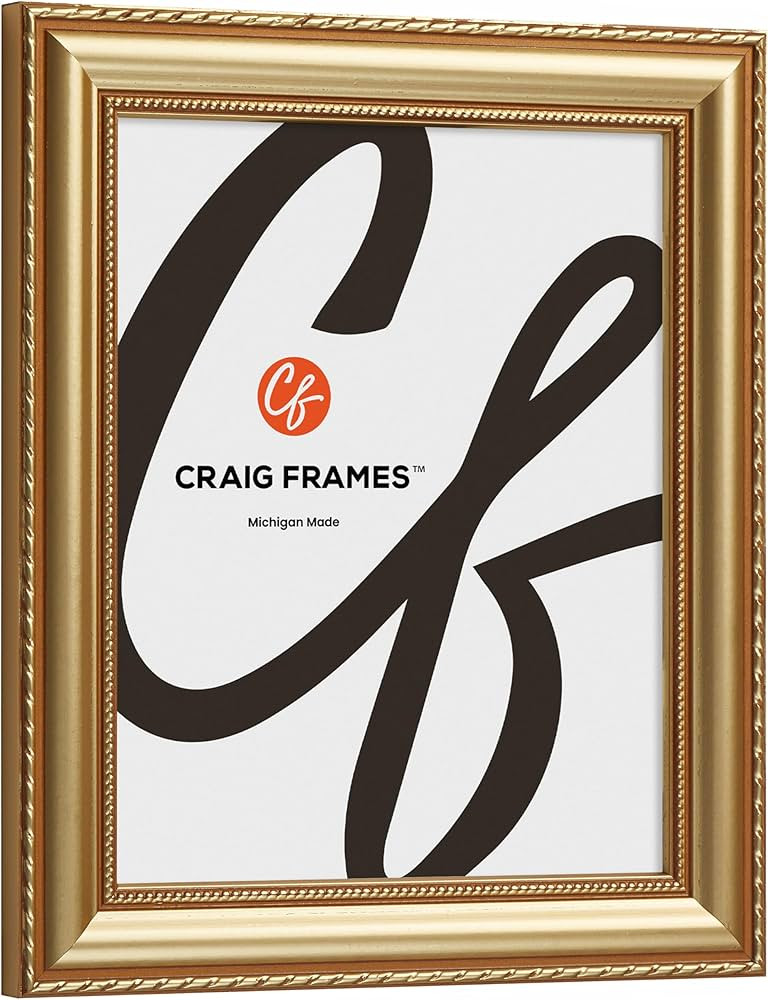 Craig Frames 24x36 Picture Frame – Victoria Ornate Gold 1.5 Inch Wide Solid Wood Moulding, Vint... | Amazon (US)