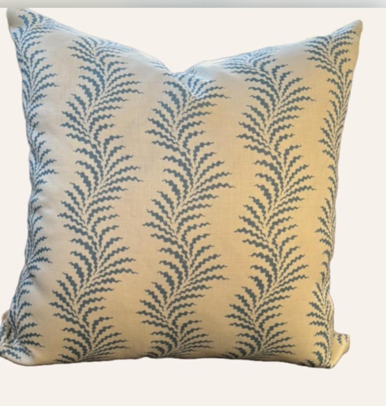 Scrolling Fern/made to Order Pillow Cover - Etsy | Etsy (US)