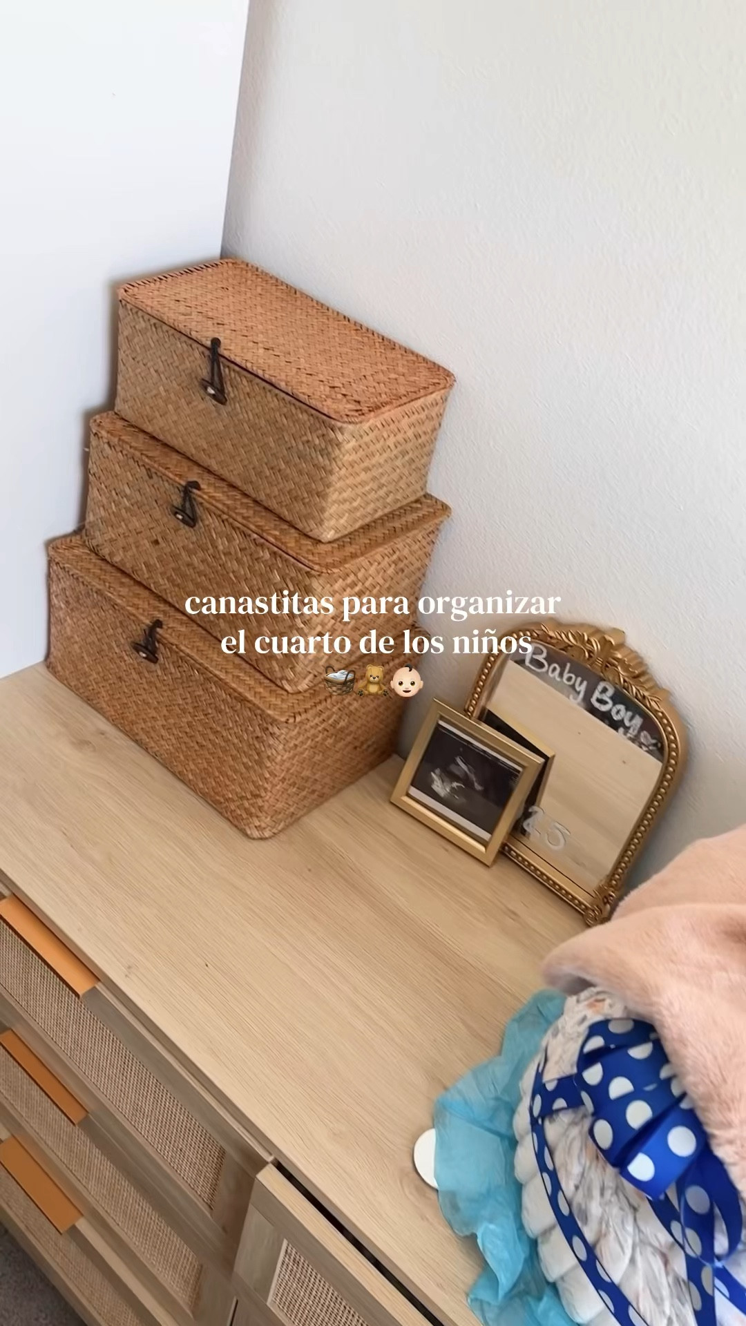 The cutest wicker baskets for the nursery! They help me stay organized with all of the baby essentials ￼

#LTKmomlife #LTKBaby #LTKKids