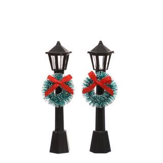 Black Miniature Lamp Post Christmas Village Décor by Ashland®, 2ct. | Michaels | Michaels Stores