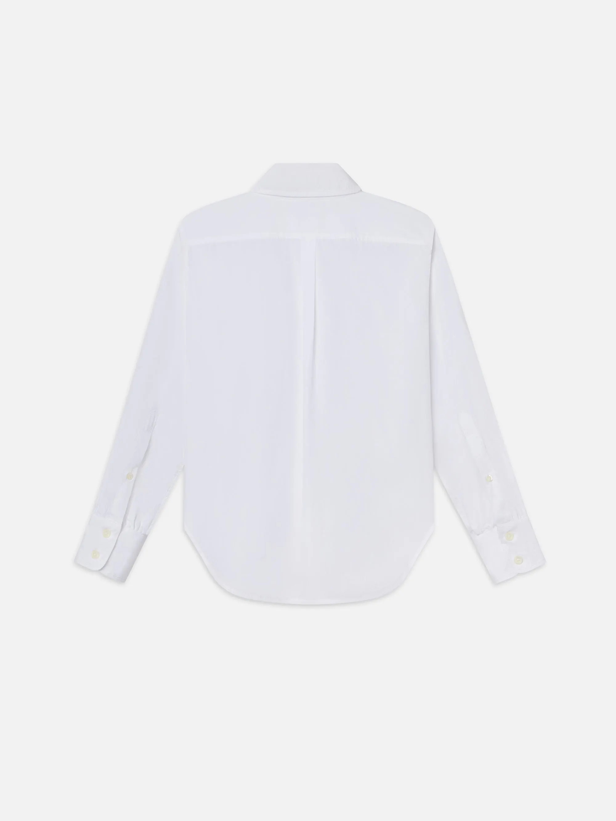 The Monday Shirt  in  White | Frame Denim